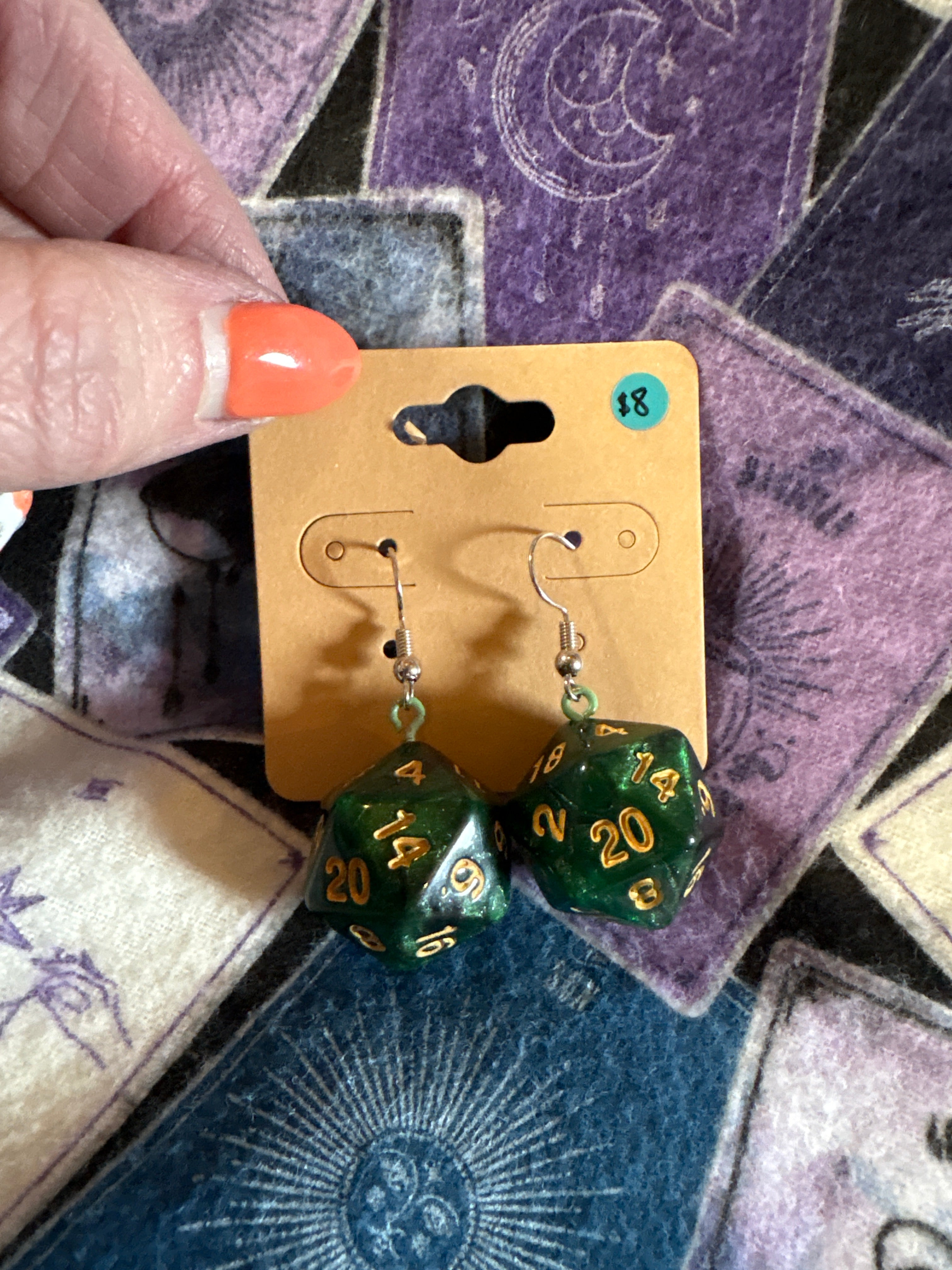 Dice Earrings
