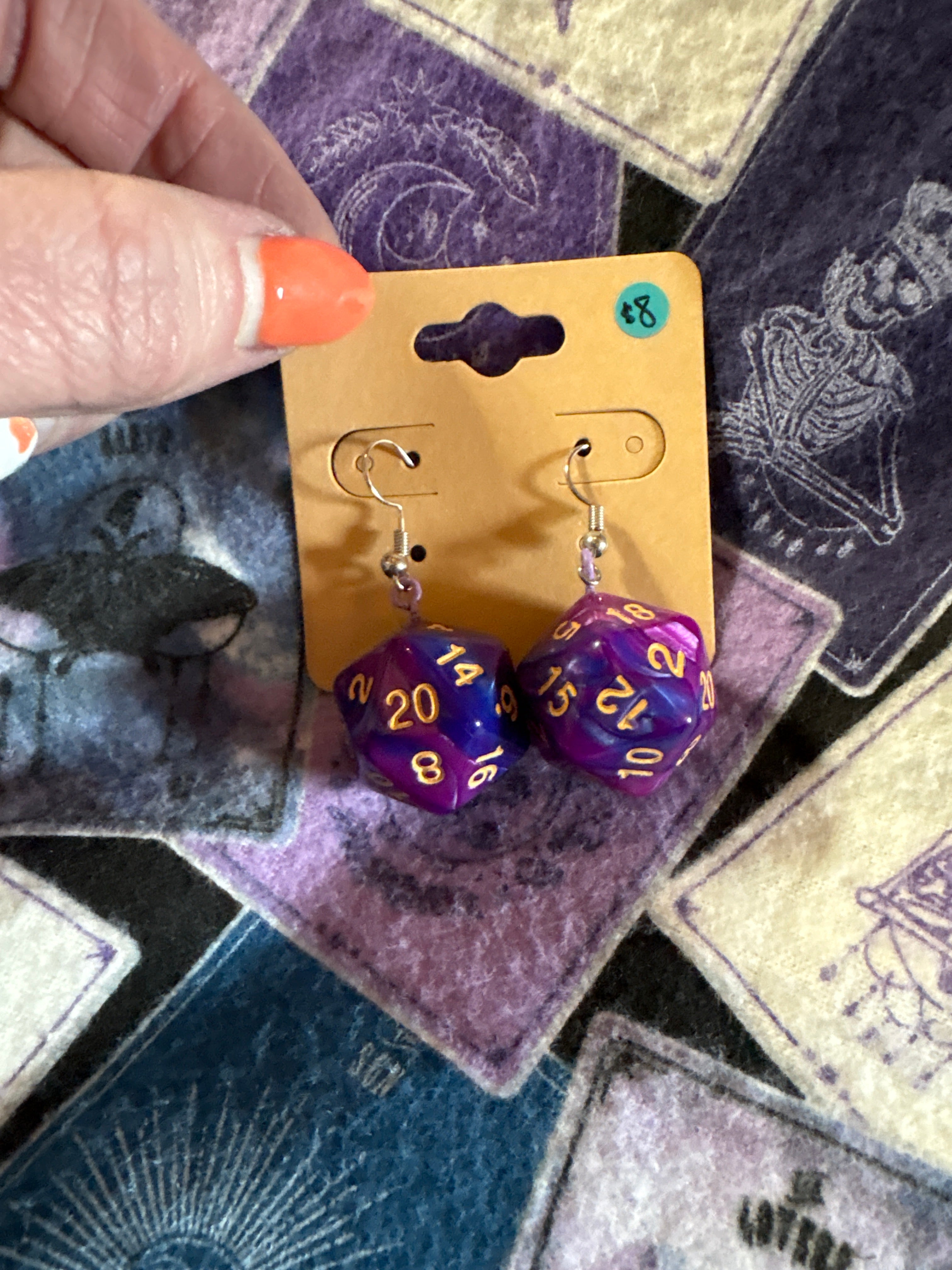 Dice Earrings