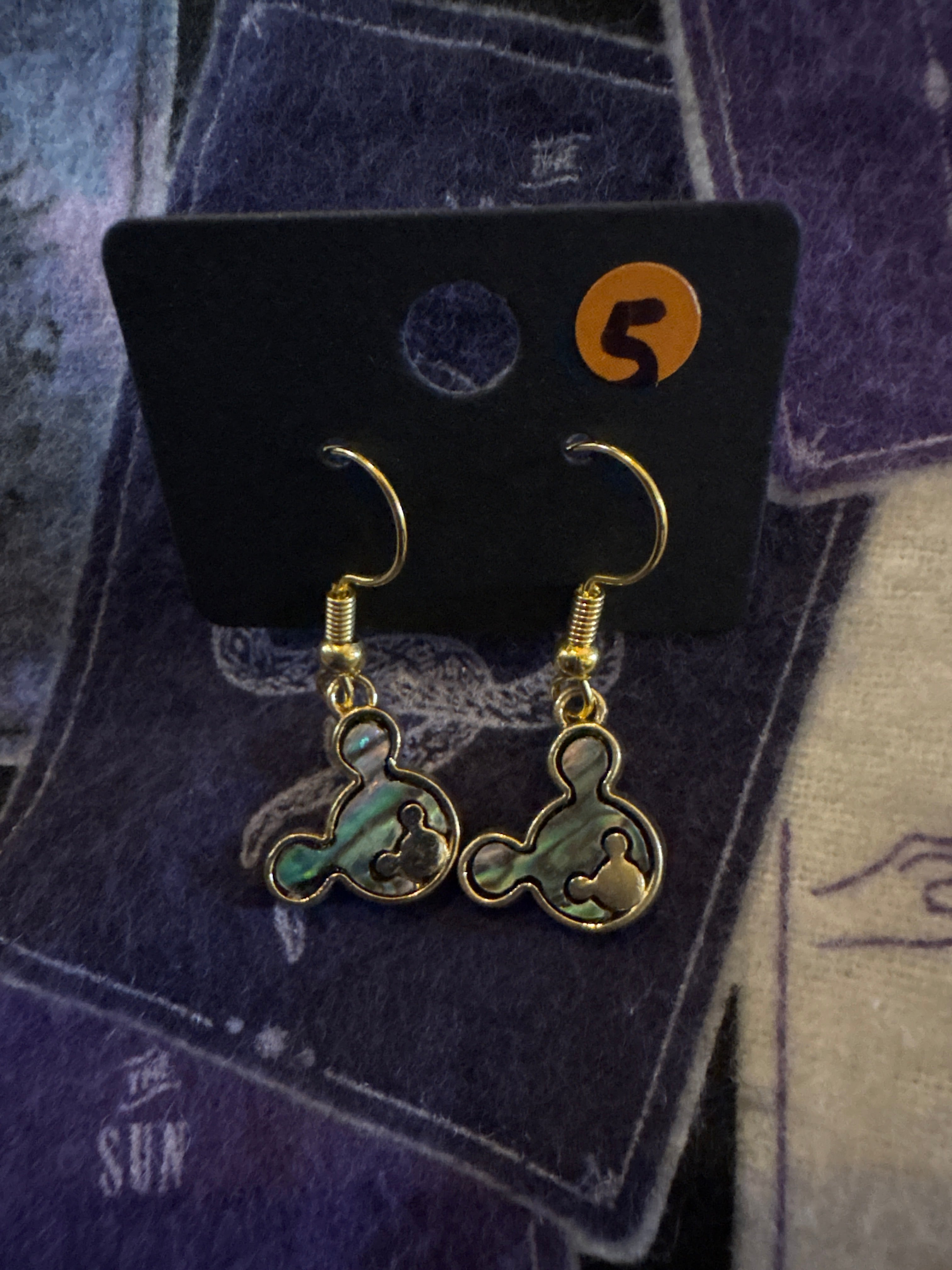 Copyrighted Mousy Earrings