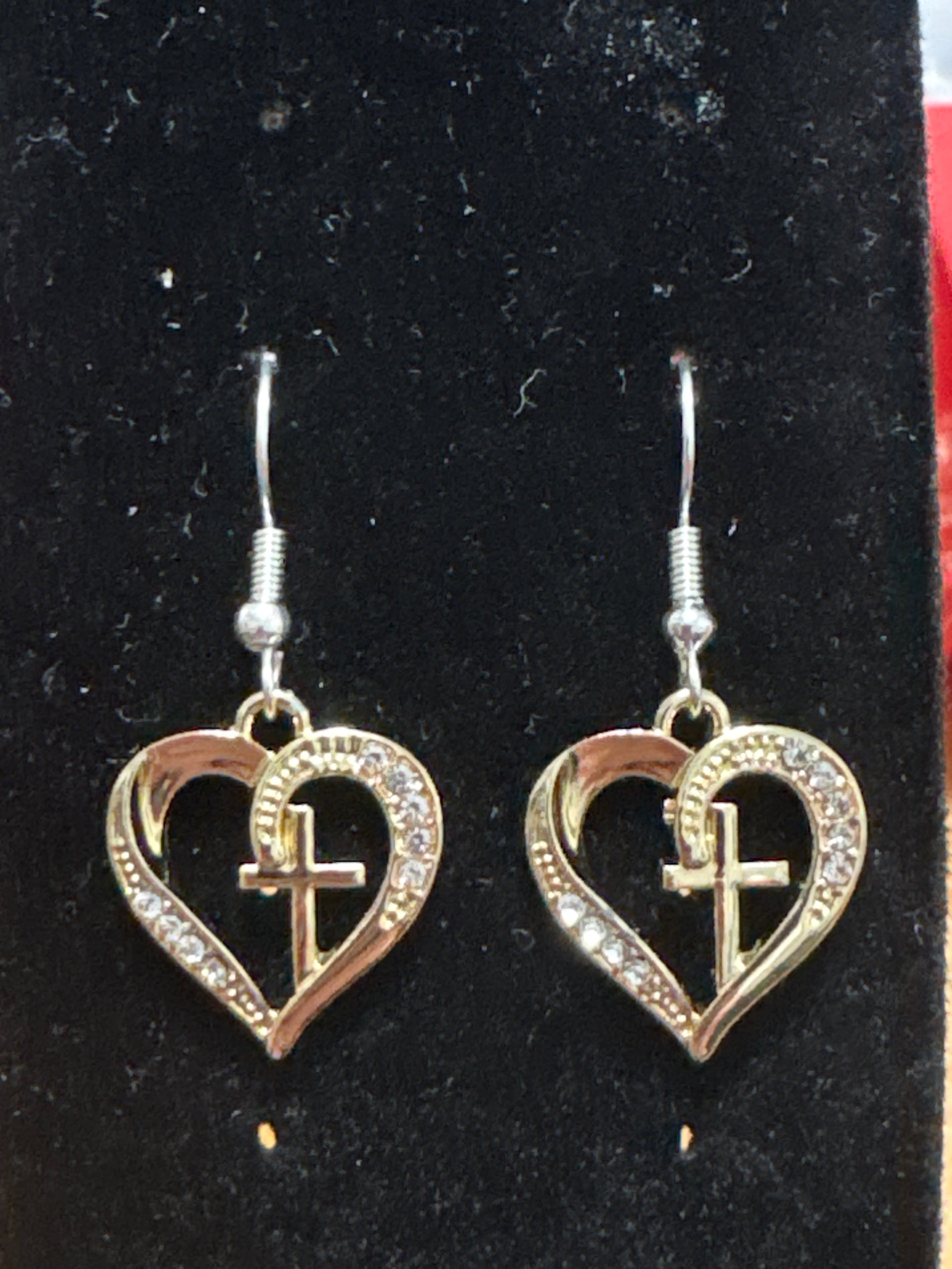 Cross earrings
