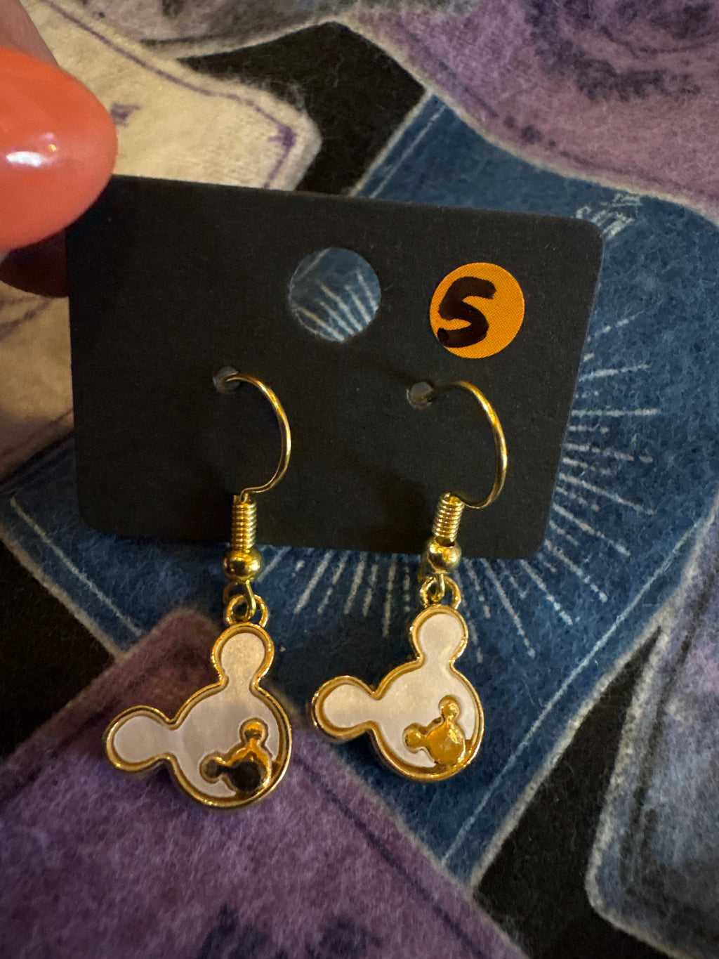 Copyrighted Mousy Earrings