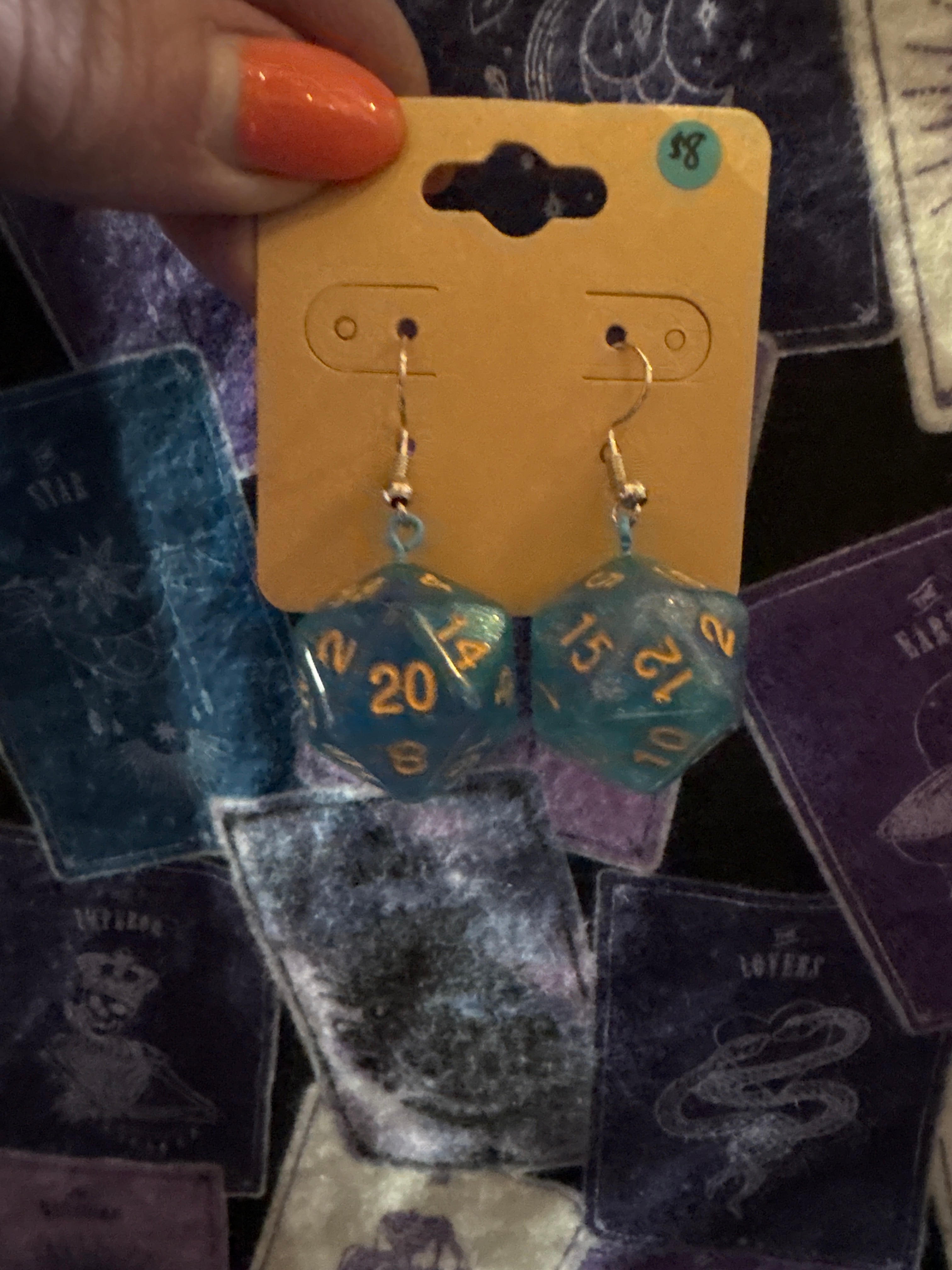 Dice Earrings