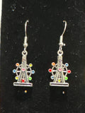 Ferris Wheel Motion Earrings