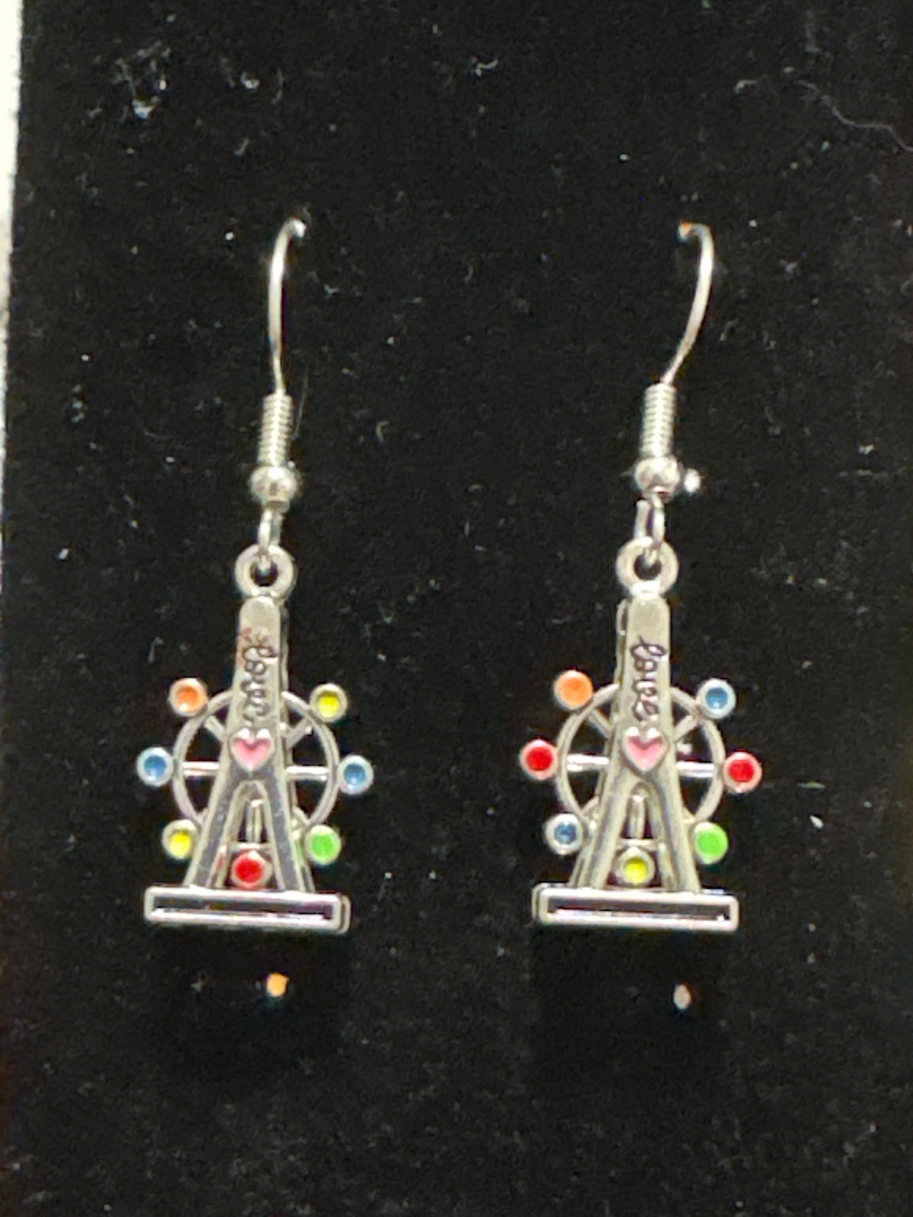 Ferris Wheel Motion Earrings