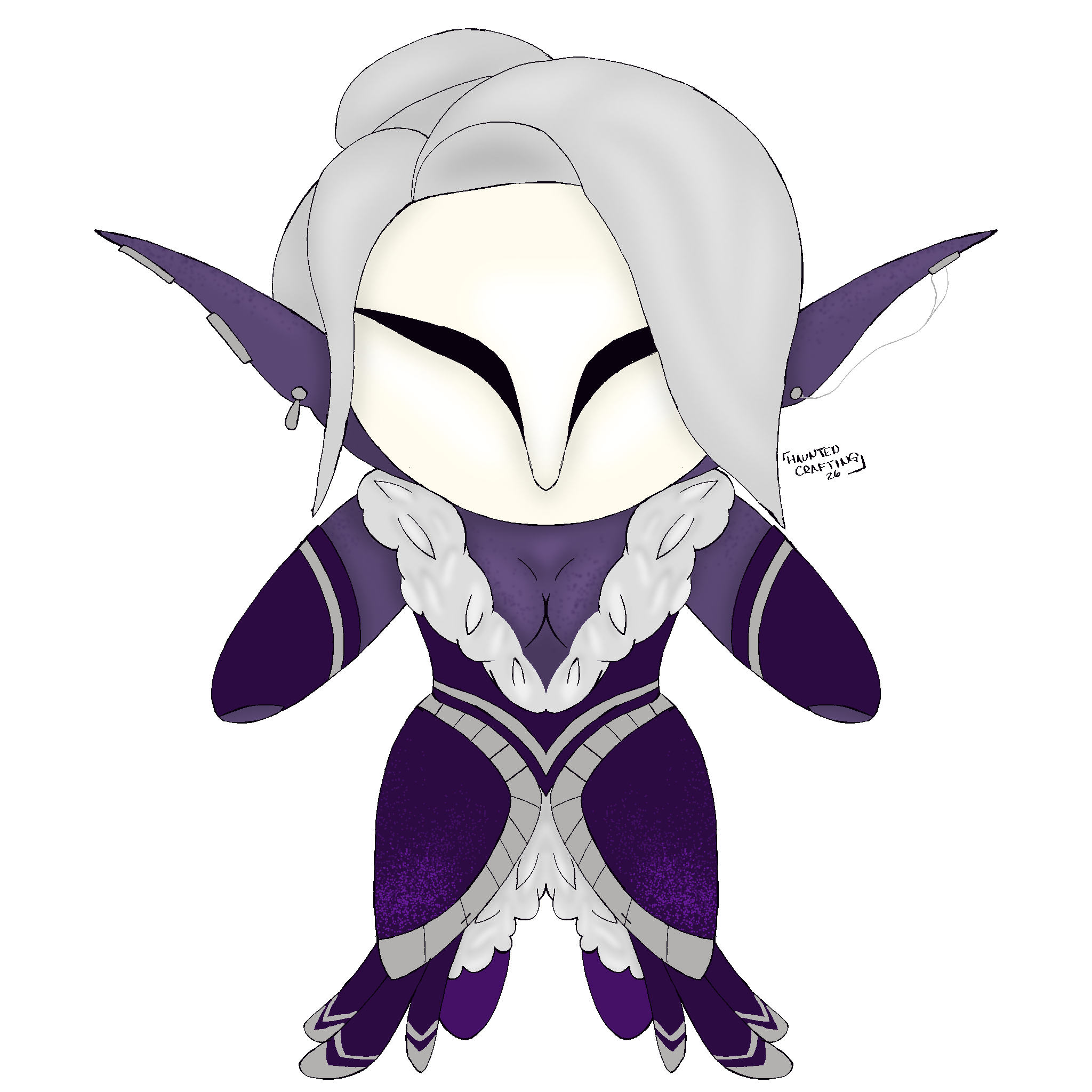 Lethica and Marius Chibi Stickers