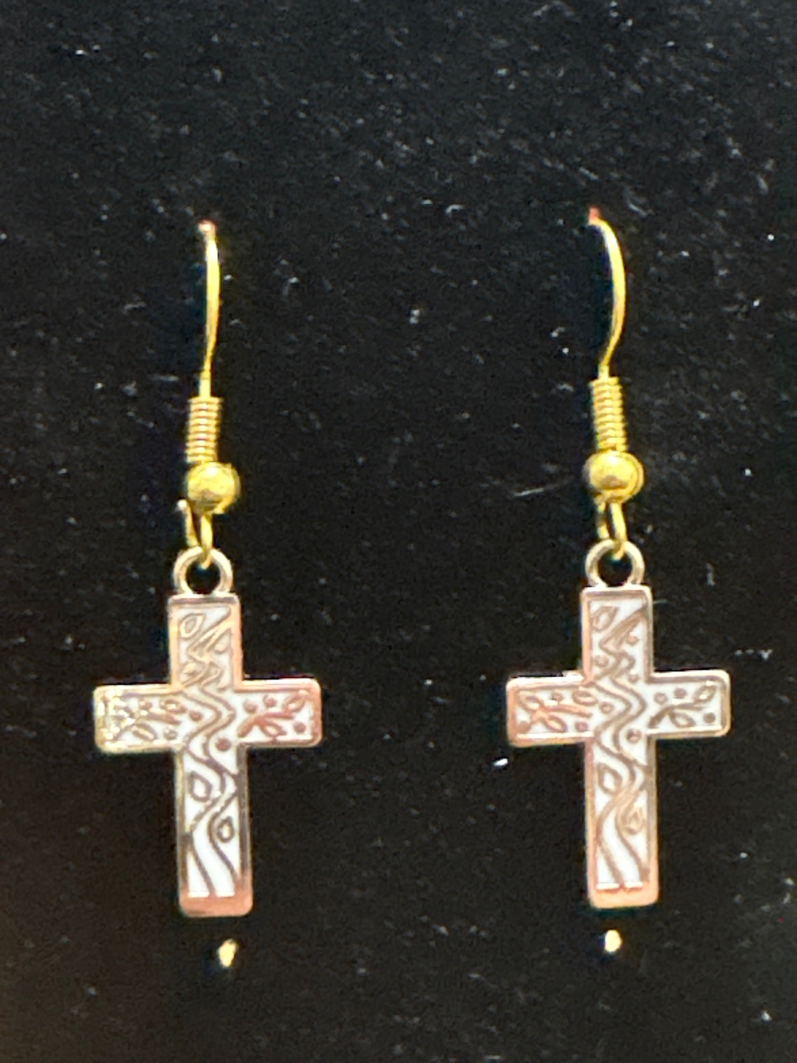 Cross earrings