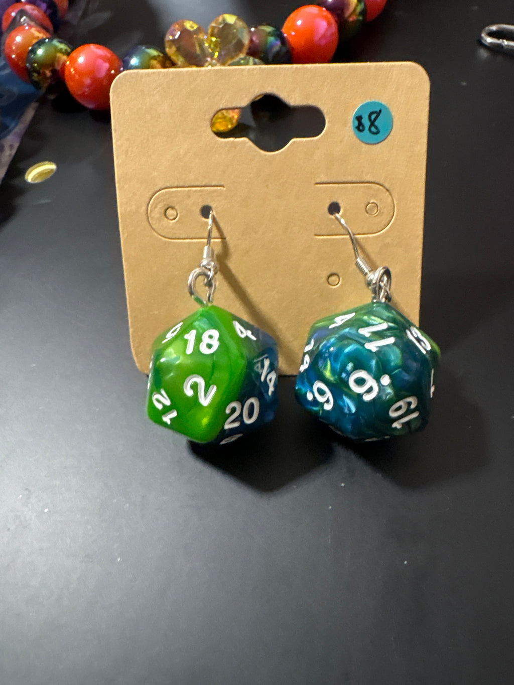 Dice Earrings