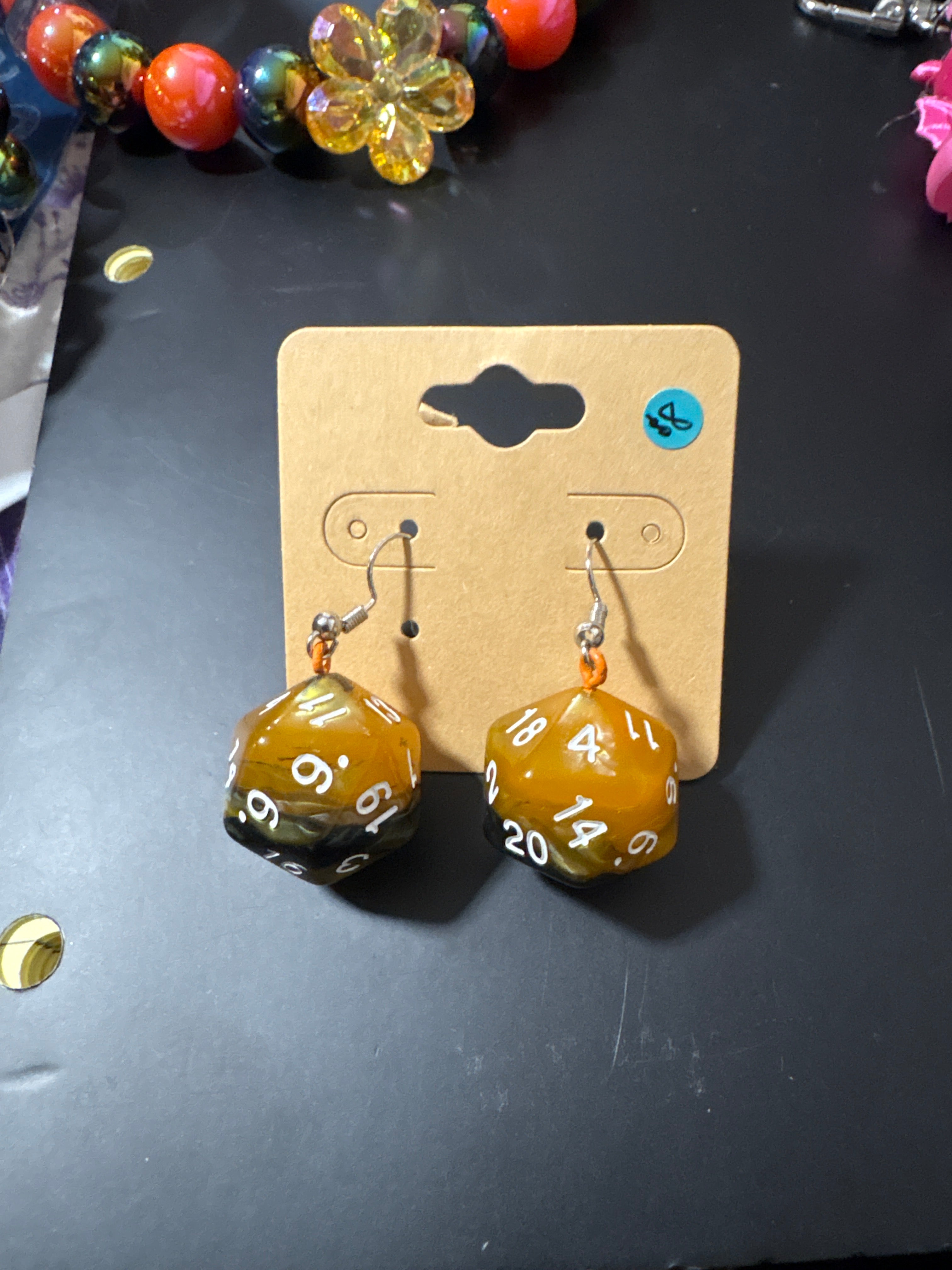 Dice Earrings